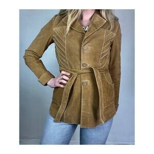 Y2K does 60s Style Leather Suede Jacket